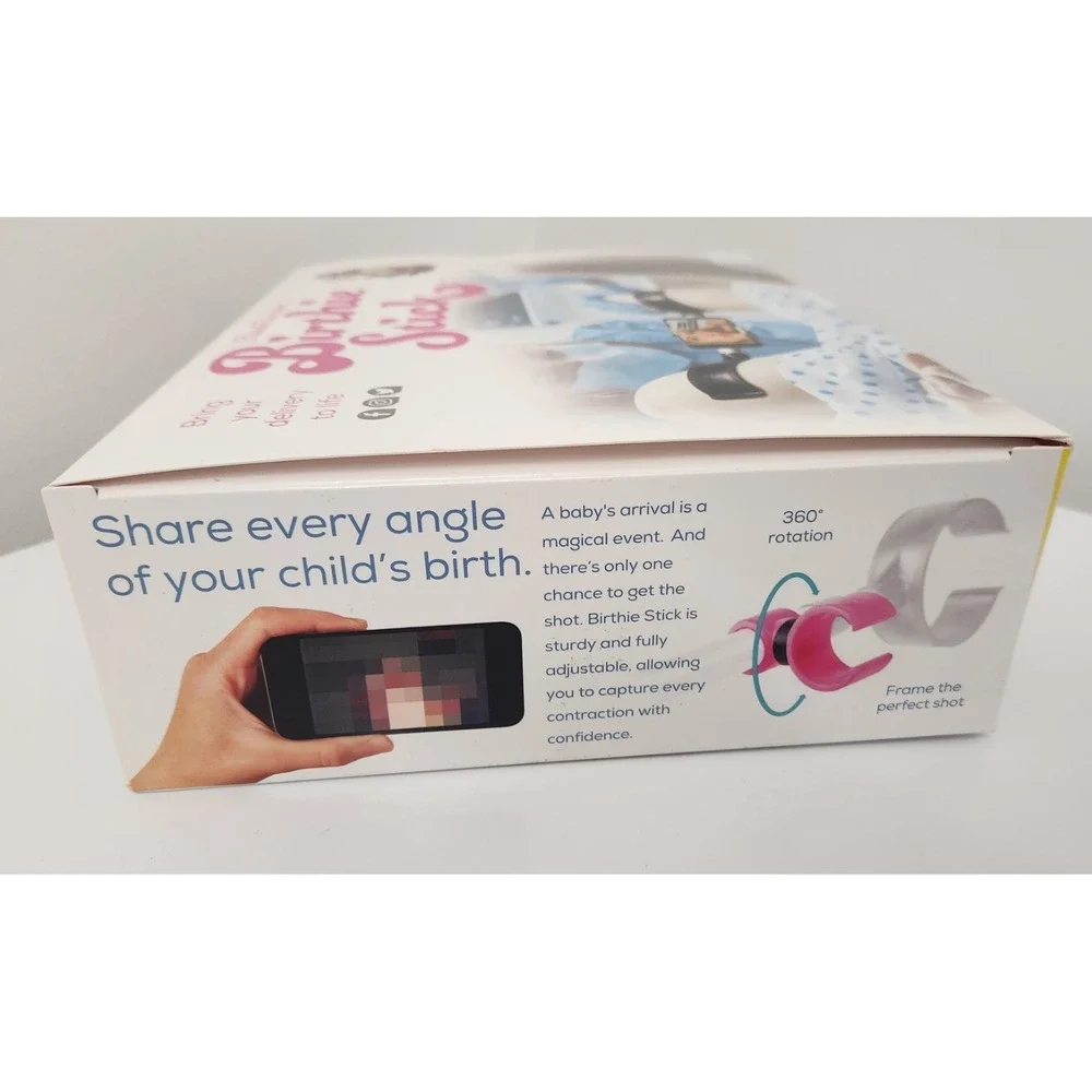 Prank-O Birthie Stick Gag Gift Box, Funny Fake Empty Gift Box 11.25